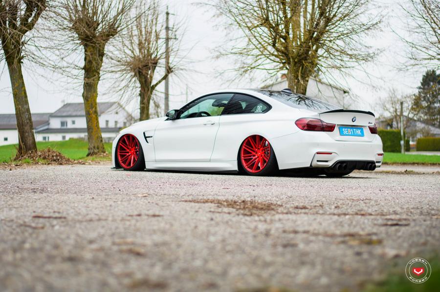  BMW M4 Coupe on Vossen Wheels (VPS-307T) 2017 года  (фото 19 из 20)